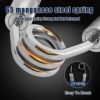 Pixel Panda 50-150lb Adjustable Grip Strength Trainer, Metal Hand Grip Strengthener Improve Adjustment Method, Forearm Strengthener with Thicker Handle for Athletes, Increase Grip Strength, Home Gym - Image 4