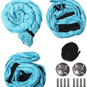 Demeras Lightweight Fitness Straps Anti-Gravity Multiple Colors Aerial Swing Sling for Relax Exercise for Workout