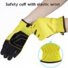2 Pairs Light Duty Work Gloves Hedge Trimming Gardening Warehouse Job Home Improvement Car Repair Utility Glove for Men Women - Image 4