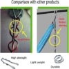 HISSEN MILE Daisy Chain, Nylon Daisy Chain, Durable Multi-Loop Yoga Strap, Used for Aerial Yoga Practice, 43" - Image 7