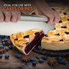 Stainless Steel Pizza Rocker with Firm Grip Feature for Safe Operation Pizza Cutter Rocker Knife - Image 6