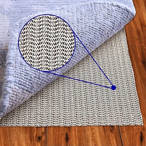 Home Must Haves Anti-Slip Strong Hold Firm Grip Non-Slip Rug Pad (0.125"), Beige, 4x6 Feet, RP2-4x6