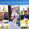 Goodevas Trapeze Swing bar with Rings - Swing Set Accessories - Indoor Jungle Gym Playground - Gymnastics Rings for Kids 3-9 y.o - Image 4