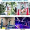 Aerial Silks 11 Yards Aerial Yoga Hammock Yoga Swing Set Yoga Swing Aerial Hammock Silks For Home Aerial Yoga Swing Silk Aerial Yoga Aerial Aerial Silk Yoga Hammock - Image 6