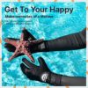 BPS Water Gloves, 3mm & 5mm Neoprene Five Finger Wetsuit Gloves for Diving, Snorkeling, Kayaking, Surfing, Winter, Canoeing, Kayaking and Other Water Sports - Image 6