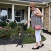 Carex Quad Cane with Small Base - Adjustable Height Quad Cane and Walking Stick with Small Base - Holds Up to 250 Pounds, Black, Universal, Pack of 1 - Image 5