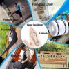 5 Inch 4 Inch Large Spring Snap Hooks, Ekunbuy Heavy Duty Rope Connector 304 Stainless Steel Hook Spring Clips Link Buckle 1/2 3/8 Clip for Hammock Swing Outdoor Travel - Image 4