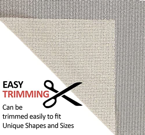 Home Must Haves Anti-Slip Strong Hold Firm Grip Non-Slip Rug Pad (0.125"), Beige, 4x6 Feet, RP2-4x6 - Image 3