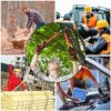 Leather Safety Work Gloves Gardening Carpenter Thorn Proof Truck Driving for Mens and Womens Waterproof heavy duty - Image 6