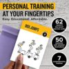 NewMe Fitness Workout Cards - Instructional Fitness Deck for Women & Men, Beginner Fitness Guide to Training Exercises at Home or Gym - Image 2
