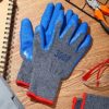 36 Pairs Rubber Latex Double Coated Work Gloves Large Gardening Gloves Blue Construction Gloves for Men Rubber Coated Gloves Winter Workers Gloves Grip Gloves Safety Work Gloves for Outdoor Work - Image 7