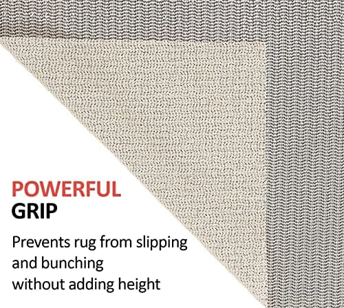 Home Must Haves Anti-Slip Strong Hold Firm Grip Non-Slip Rug Pad (0.125"), Beige, 4x6 Feet, RP2-4x6 - Image 4