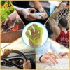 Hand Grip Strengthener, Finger Exerciser, Grip Strength Trainer (6 PCS),New Material,Forearm Grip Workout, Finger Stretcher, Relieve Wrist Pain, Carpal Tunnel (Large) - Image 4