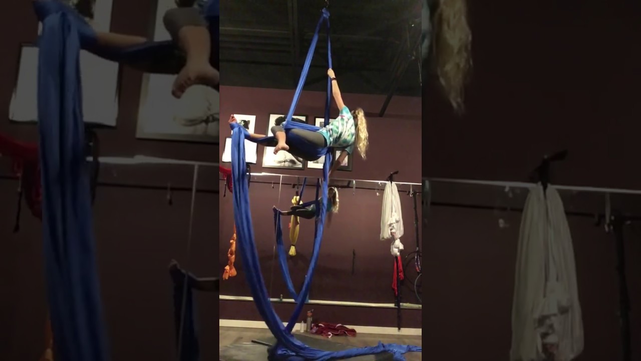 Aerial Silks Belay Entrance AerialFitness