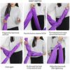 YKXIAOYU Aerial Yoga Hammock Set,Premium Aerial Silk Yoga Swing for Antigravity Yoga, Inversion Exercises, Improved Flexibility & Core Strength - Mounting Accessories Included - Image 6