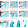 Yoga Hammock Trapeze, Yoga Hammock Aerial Yoga Hammock Home Yoga Hammock Micro-Elastic Indoor Sling Beginner Sling Stretch Belt Yoga - Image 6