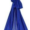 BuyWeek Yoga Hammock, 25KN Nylon Yoga Swings Elastic Yoga Hammock Aerial with Daisy Chains O Ring for Outdoor(Blue) - Image 6
