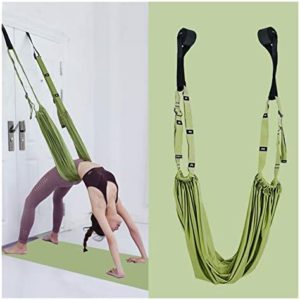 XIANGGUI 1983 Yoga Hammock Full Set Handles Aerial Yoga Ceiling Hammock Flying Swing Chair Trapeze Yoga Inversion Device Home Hanging Belt Pilates
