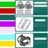 Aerial Hammock, 5.5 Yards Premium Aerial Silk Fabric Pilates Inversion Gymnastic Aerial Fitness Rig Include Daisy Chain,Carabiner XJJUN (Color : F, Size : 5m) - Image 5