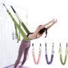 XIANGGUI 1983 Yoga Hammock Adjustable Aerial Yoga Strap Hammock Swing StretchingInversion Exercises Multilayer Belt Yoga Flexibility Trainer Pilates - Image 2