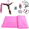 9.2ft Aerial Silk Aerial Yoga Swing Set Aerial Hammock with Hardware Aerial Yoga Hammock for Acrobatic Dance Air Yoga Fitness - Image 6