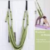XIANGGUI 1983 Yoga Hammock Aerial Yoga Wall Rope Open Hip Hammock Stretch Auxiliary Trainer Inverted Rope Pull Stretch Belt Home Ladies Yoga Belt Pilates - Image 3