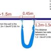 Aerial Yoga Hammock, Aerial Yoga Swing Set Yoga Hammock Trapeze Swing Flying Yoga Inversion Tool, with Daisy Chain - Image 6