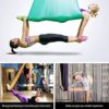 YANGHUI Red Aerial Yoga Hammock,Aerial Silk Yoga Swing Antigravity Yoga, Improved Flexibility & Core Strength 5M,A - Image 4