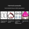 YANGHUI Red Aerial Yoga Hammock,Aerial Silk Yoga Swing Antigravity Yoga, Improved Flexibility & Core Strength 5M,A - Image 5