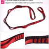 YANGHUI Red Aerial Yoga Hammock,Aerial Silk Yoga Swing Antigravity Yoga, Improved Flexibility & Core Strength 5M,A - Image 6