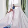 XIANGGUI 1983 Yoga Hammock Yoga Swing for Home Outdoor Yoga Hammock Set Aerial Yoga Hammock Acrobatic Dance Yoga Fitness Accessories Aerial Silk Pilates - Image 5