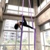 XIANGGUI 1983 Yoga Hammock Yoga Swing for Home Outdoor Yoga Hammock Set Aerial Yoga Hammock Acrobatic Dance Yoga Fitness Accessories Aerial Silk Pilates - Image 6