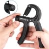steelway Hand Grip Strengthener Workout Kit (2 pack) , Adjustable Resistance 22-88 lbs Forearm Exerciser, Stress Relief Ball Trainer for Muscle Building and Recovery - Image 2