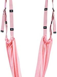 Yoga Swing Aerial Yoga Hammock Dance Lower Waist Training Back Bend Assist Trainer Arms/Legs/Shoulders Exercise Belt Yoga Stretch Bands Suitable for Beginners