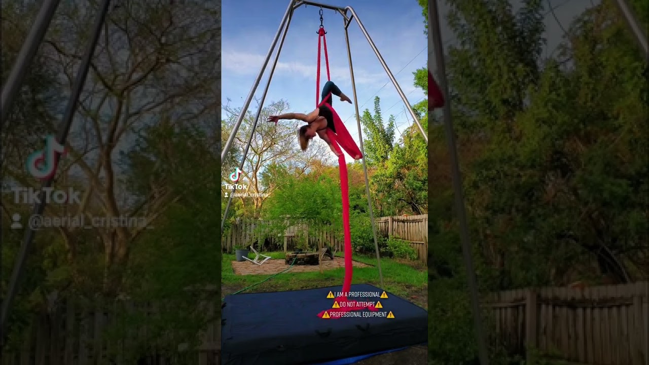 Russian Slack Drop Aerial Silks AerialFitness