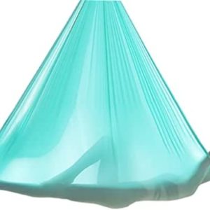 EKDSPW 6 * 2.6M Aerial Yoga Hammock Silk Yoga Flying Swing Anti-Gravity OR Yoga Belts Carabiner/Daisy Chain/Hanging Plate