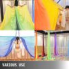 HUACHEN-LS Yoga Hammock Aerial Silk 2.8X10M for Aerial Yoga Flying Home Gym Anti-Gravity Fitness Practice Soft Durable Polyester Silk (Color : Pink, Size : 1) - Image 3
