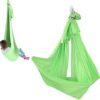 Aerial Yoga Hammock, High Strength Children's Elastic Hammock Breathable Relieve Pain for Children Use for Yoga Green - Image 2