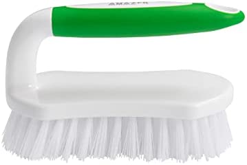 Amazer Scrub Brush Comfort Grip & Flexible Stiff Bristles Heavy Duty for Bathroom Shower Sink Carpet Floor - Pack of 2 (Blue+Green) - Image 5