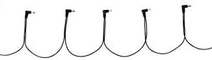 Gator Cases 8-Output Daisy Chain Power Adapter Cable with Female Input Barrel Plug (GTR-PWR-DC8F)