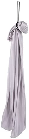 FTVOGUE Aerial Yoga Hammock 39.4 x 110.2inch Safe Breathable Relieve Pain Children's Elastic Hammock for Yoga Children Use Yoga Inversion Exercises(Grey) - Image 4