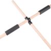 2 Pcs Wooden Yoga Pole Stick Buckle Open Shoulder Beauty Back Posture Corrector Multipurpose Stick Yoga Sticks Stretching Tool Humpback Correction Sticks for Spine, Back, Neck, Clavicle - Image 5