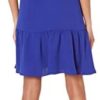 DKNY Women's Fit and Flare Trapeze, S/S Berry Blue, 4 - Image 2