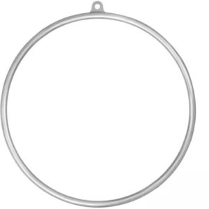 ZEZYXUFM 36" Lyra Hoop Aerial Equipment Sets Single Tab Yoga Ring Dancing Circus Training