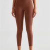 altiland No Front Seam Workout Leggings for Women with Pockets, Tummy Control Yoga Pants, Athletic Gym Squat Proof Capris - Image 2