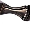 Alnicov Dobro Tailpiece Zinc Alloy for 6 Strings Dobro Resonator Guitar Black - Image 2