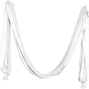 Newmind Deluxe Pilates Yoga Flying Swing Aerial Yoga Hammock Silk Fabric for Yoga Bodybuilding 2.8m/3 Yard