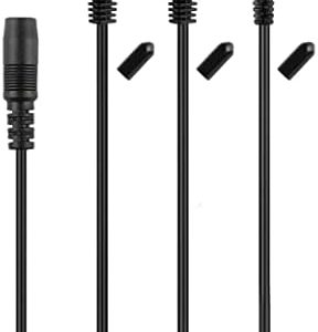 Mr.Power 1to 3 Way DC Daisy Chain Power Cable Splitter Cord/Leads for Guitar Effects Pedal Power Supply Adapter Plug (3 Way Cable)
