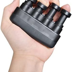 1Pack Hand Exerciser, Finger Exerciser (Hand Grip Strengthener), Spring-Loaded, Finger-Piston System, Isolate and Exercise Each Finger