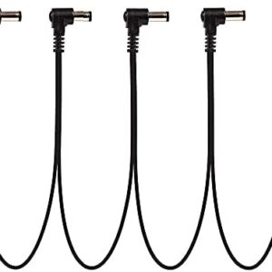 GOSONO Daisy Chain 1 to 4 Ways Guitar Effects Pedal Power Supply Cable for 9V DC Adapter Plug